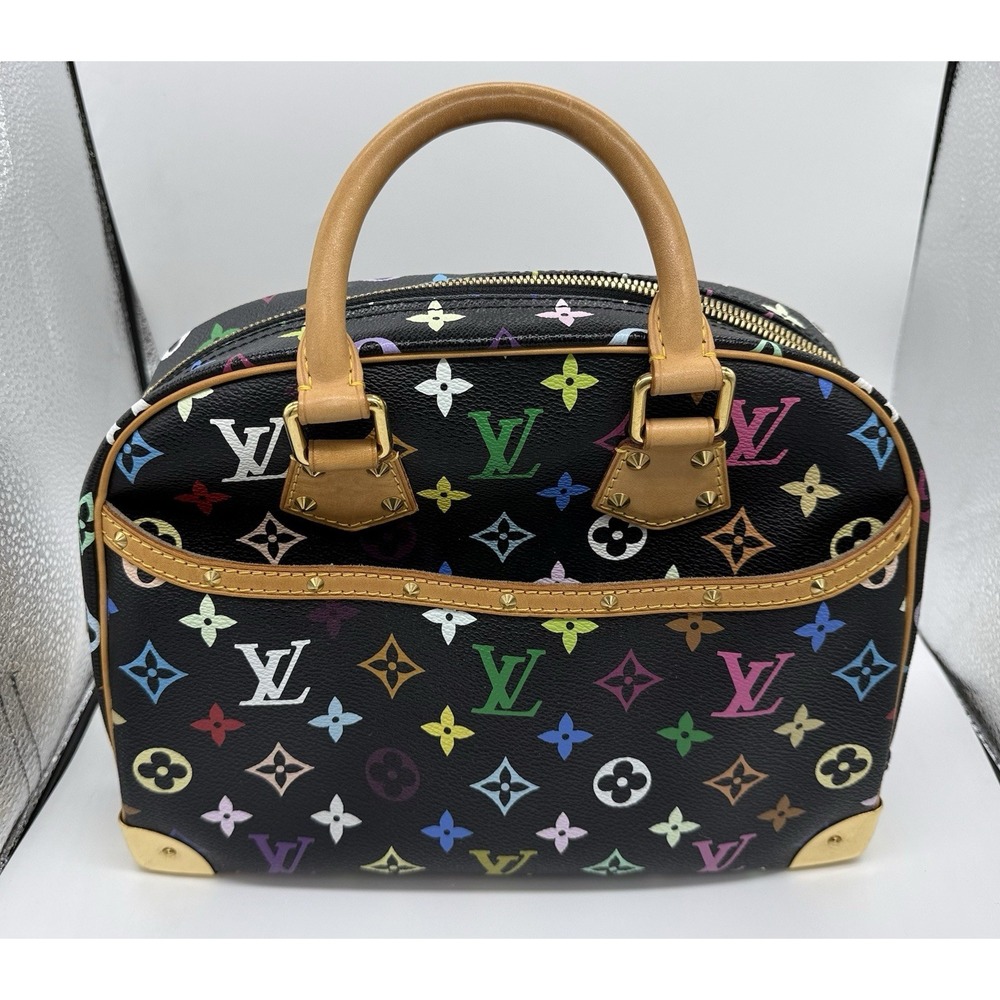 Louis Vuitton Murakami Multicolor Monogram Trouville Bag